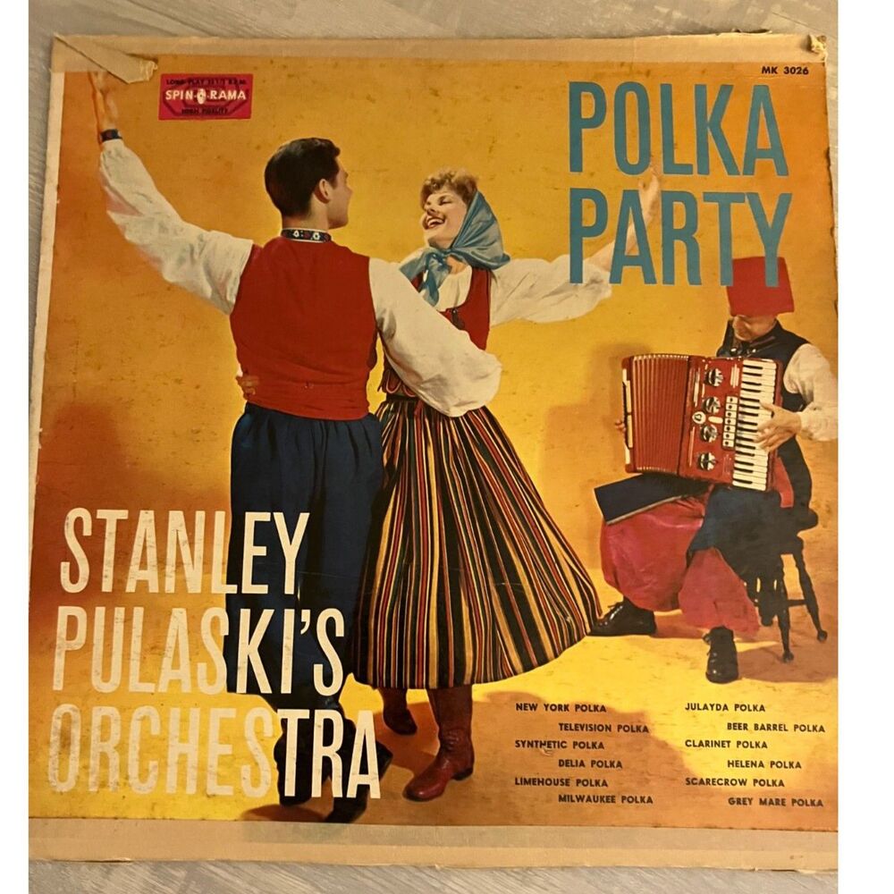 Stanley Pulaski's Orchestra "Polka Party" vinyl